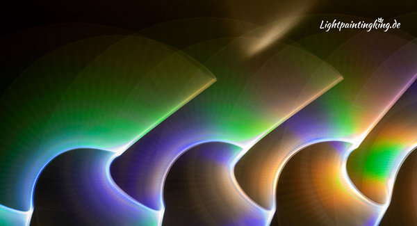 Lightpainting Tube Holographic