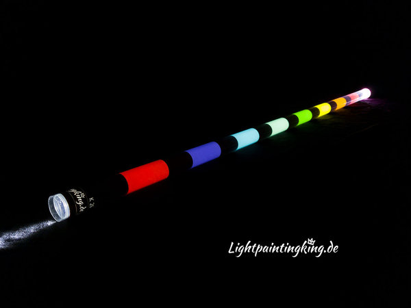 Lightpainting Tube Rainbow schmal