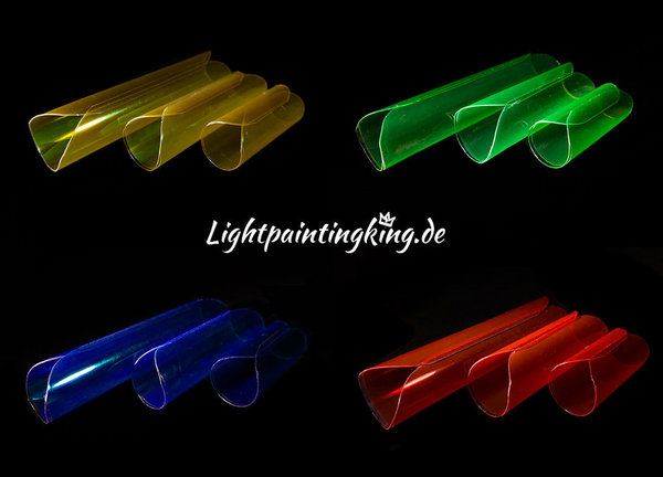 Lightpainting Slider farbig transparent