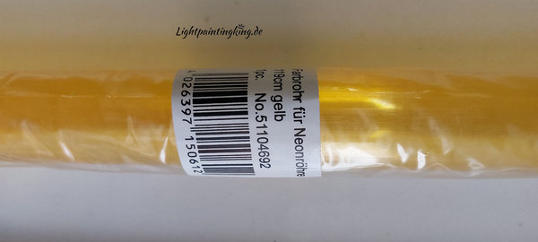 Eurolite Leuchtstoffröhren-Überzug T8 119 cm gelb