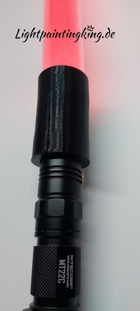 Lightpainting Adapter Nitecore Taschenlampe MT22c